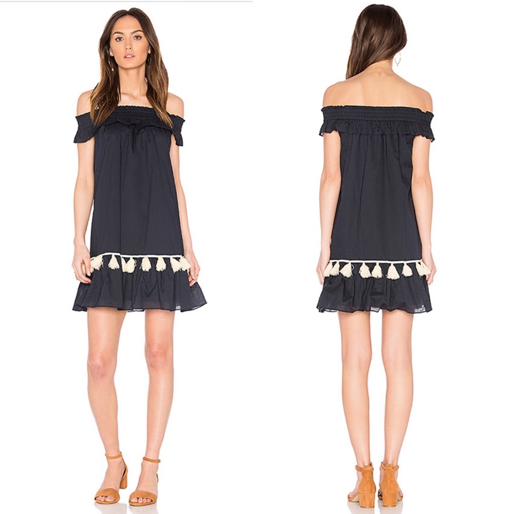 Misa Los Angeles Gia Off the Shoulder Mini Dress